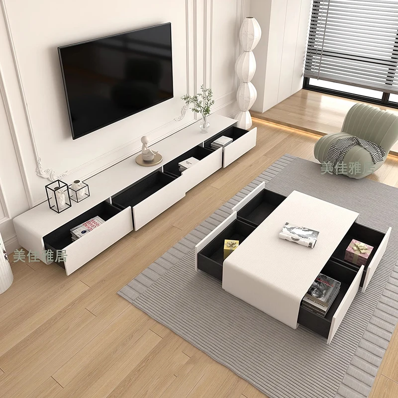 

Modern Drawers Tv Stands Living Room Mobile Luxury Display Storage Universal Tv Table Organizer Muebles Chinese Style Furniture