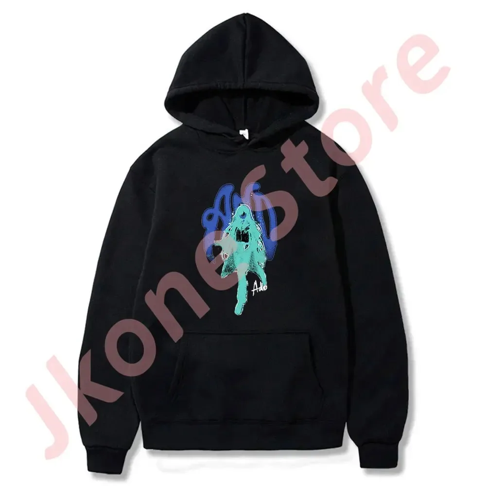 

Ado Fashion Heart Merch Hoodies Wish Tour Hooded Sweatshirts Women Men Harajuku Casual Streetwear