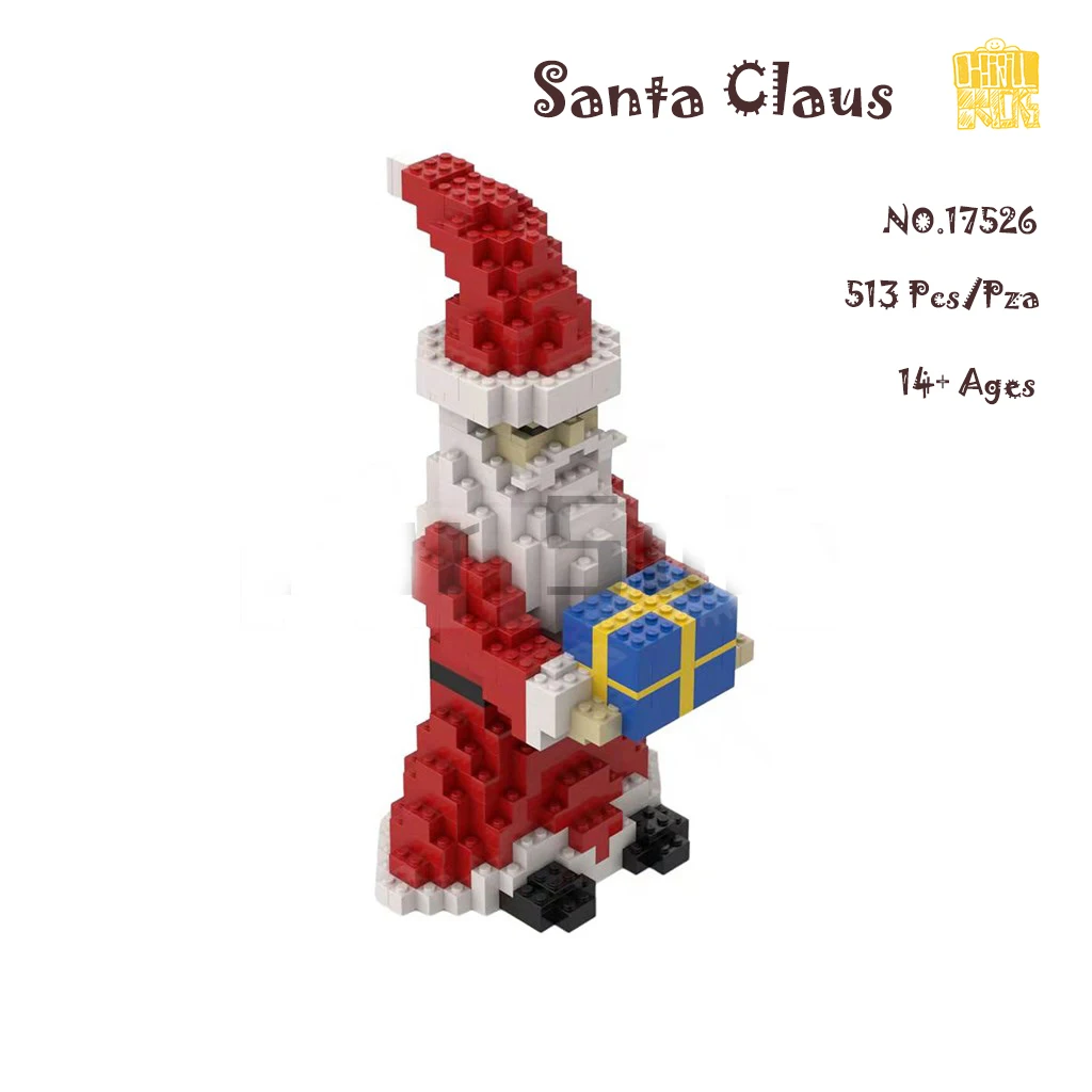 

MOC-17526 Santa-C Model With PDF Drawings Building Blocks Bricks Kids Educational DIY Toys Birthday Christmas Gifts