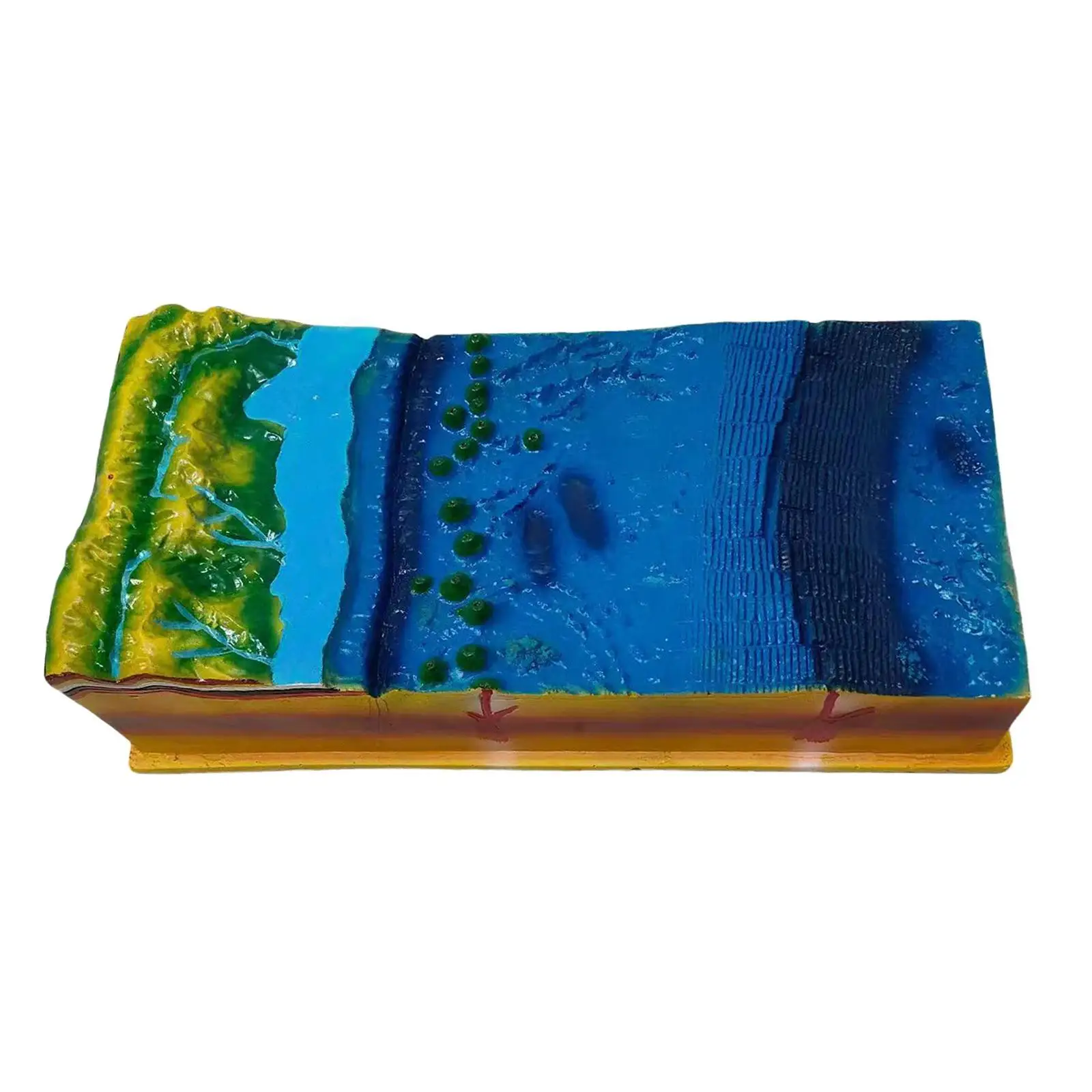 Geographical Teaching Aids Teaching Prop Surface Landforms Model for School