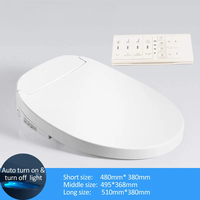 smart toilet seat cover electronic bidet cover clean dry seat heating wc intelligent toilet seat cover
