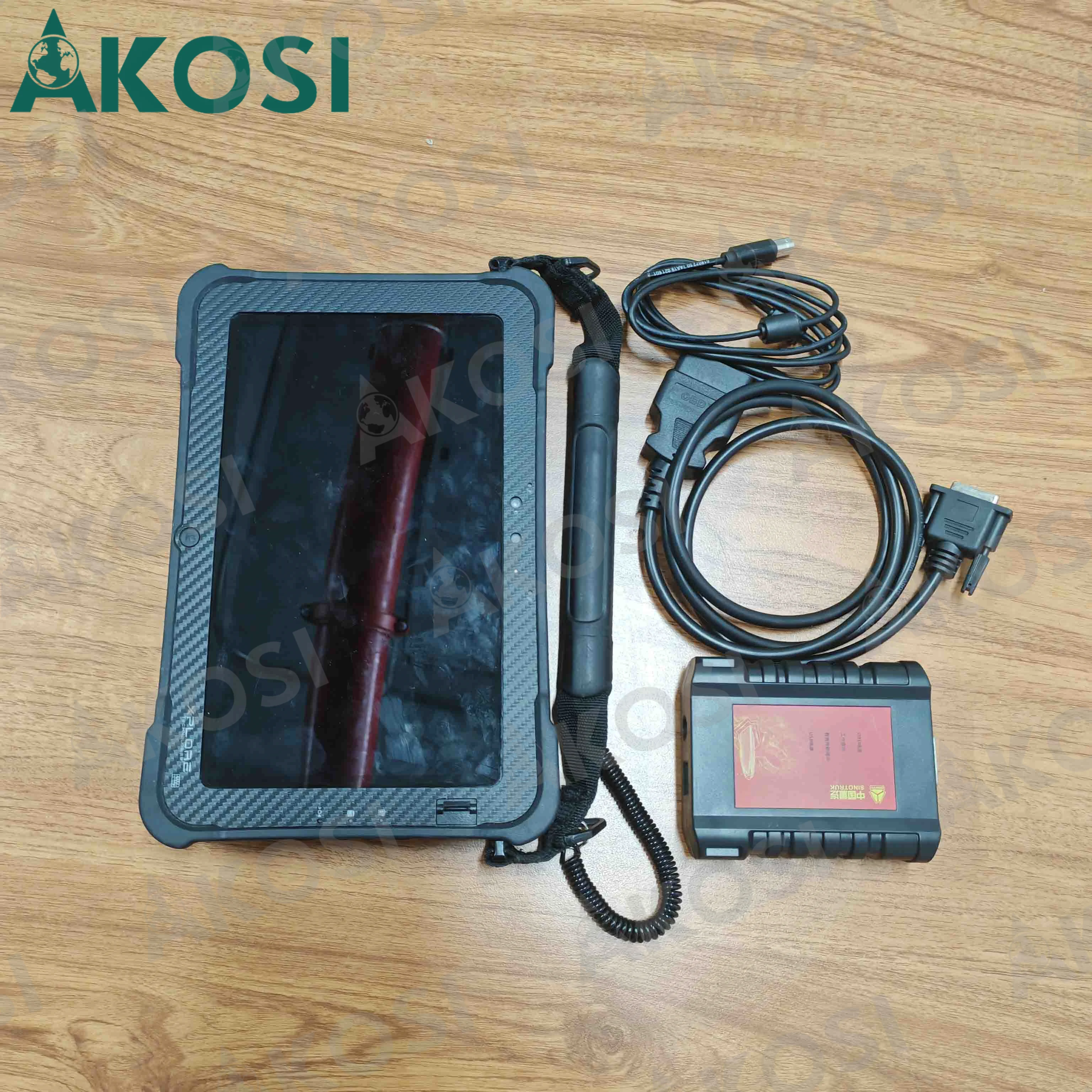 

For SINOTRUK HOWO Cnhtc Diesel Engine Heavy Duty Truck Diagnostic Tool Scanner For Sinotruck Diagnostic Interface +Xplore tablet