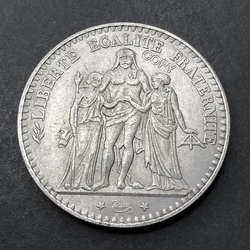 French 1968 Hercules 10 francs original collection coin old money replica commemorative medal home decor souvenir Christmas gift
