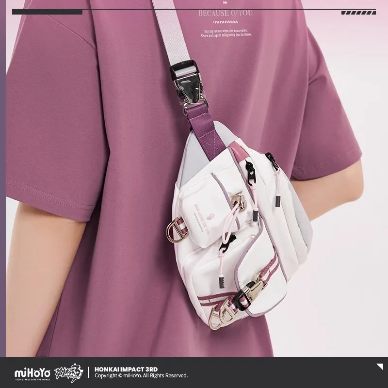 الرسمية miHoYo Honkai Impact 3rd قصة وجود هنا لأنك موضوع حقيبة الصدر أنيمي وألعاب الملحقات الملابس