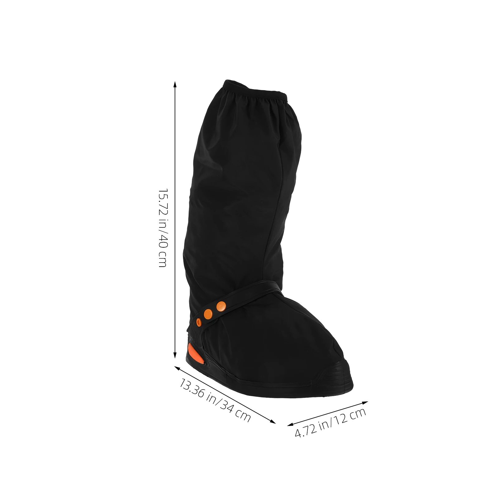 1Pair Insulated Boot Covers Rain and Snow Protection for Shoes Heavy Duty Reusable Shoe Protectors for Men Women All Outdoor