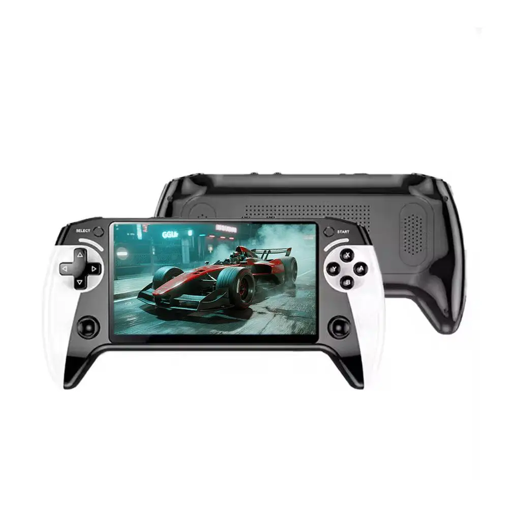 ل X9 وحدة تحكم بجهاز لعب محمول شاشة 5.5 بوصة 10 لعبة لعبة محاكيات الذاكرة الكلاسيكية ممر تحكم المحمولة كبيرة هان H7G3