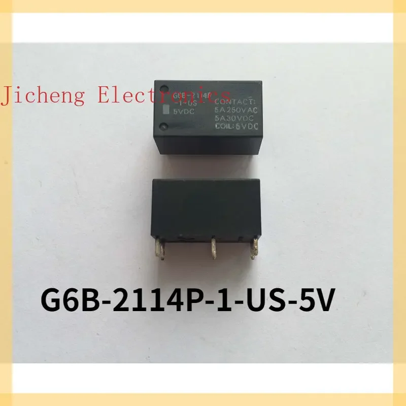 

G6B-2114P-1-US-5V Relay 5V 6 Pin Brand New