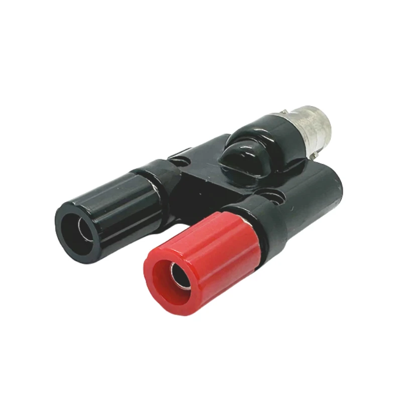 BNC to Banana Plug Splitter BNC Female to Dual Banana Female Socket Binding Post RF Coax Adapter for HF Radio Antenna