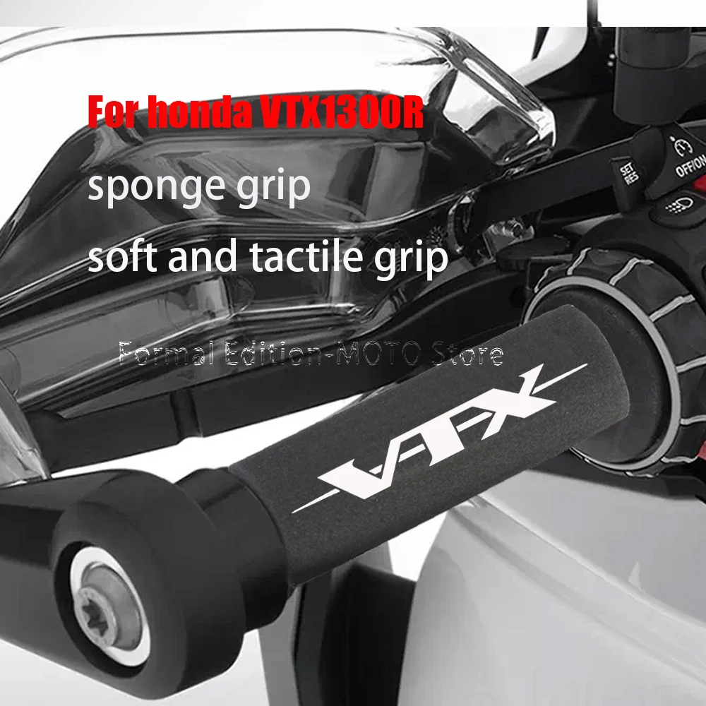 

For honda VTX1300R Motorcycle Grip Cover Shockproof 27mm Motorcycle Sponge Grip for honda VTX1300R