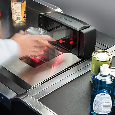 2026 Datalogic Magellan 9300i / 9400i - 360-degree Scan of Products Read a Variety of 1D and 2D Barcodes