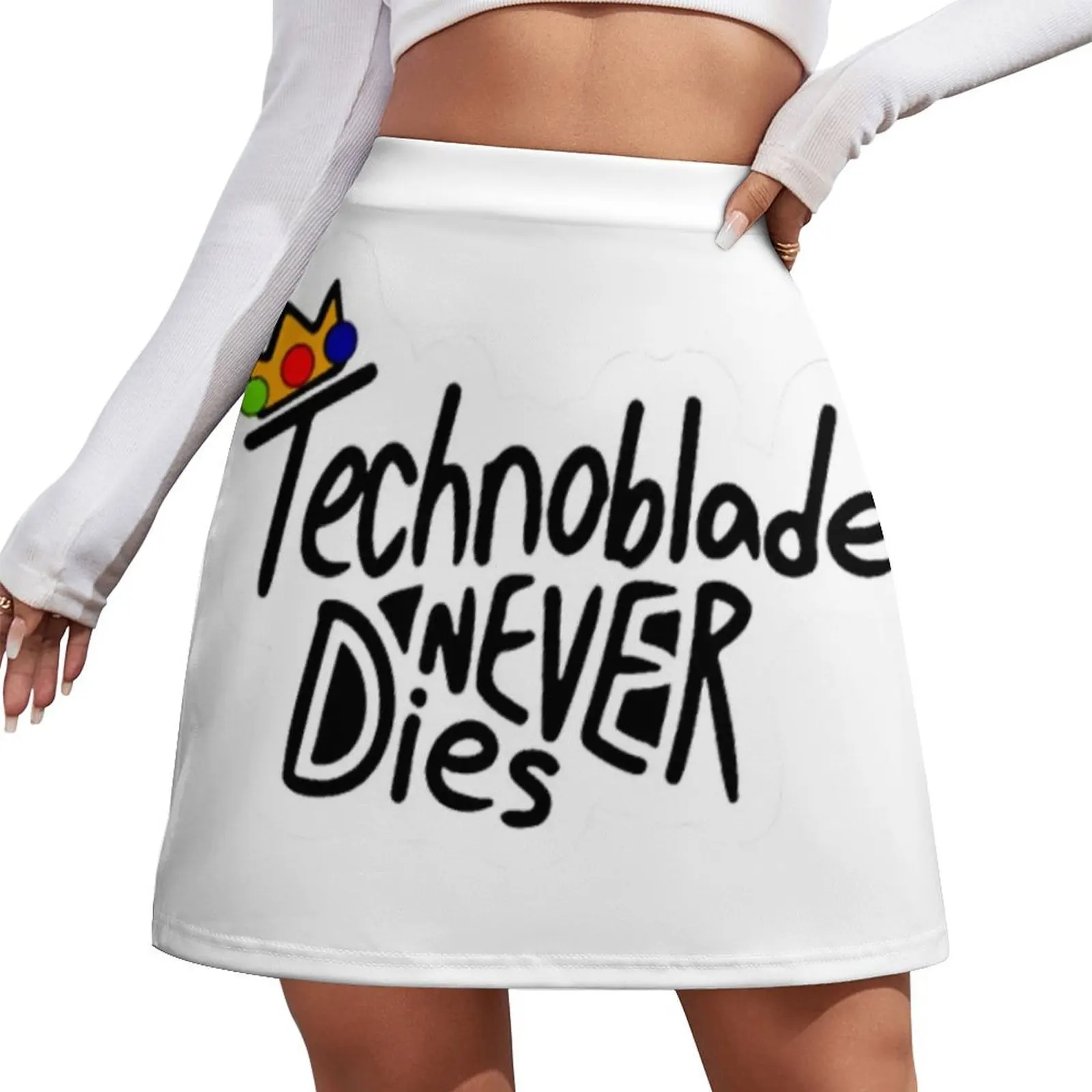 

Technoblade Never Dies Mini Skirt Dresses korean style women clothing kawaii skirt Short women′s skirts Mini Skirt