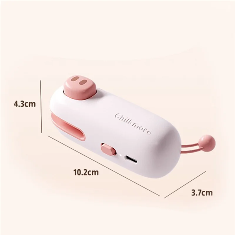 

M04K Rechargeable Heat Sealer Mini Chip Bag Sealer Heat Seal Food Bag Sealing Machine