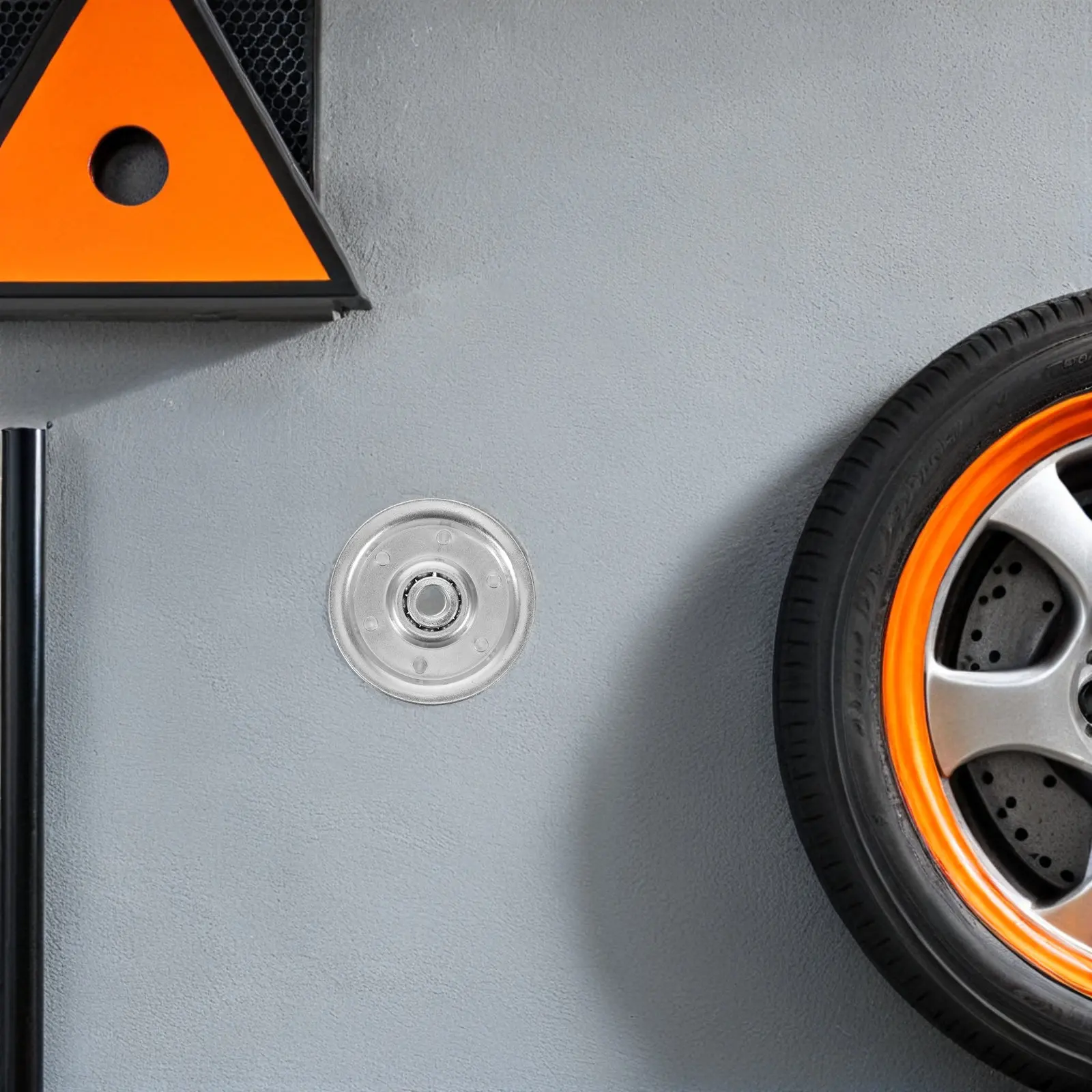 2Pcs Garage Door Pulley Heavy Duty Metal 3 Inch 200Lb Load Capacity Replacement Wheels Track Cable Rollers Door Pulley