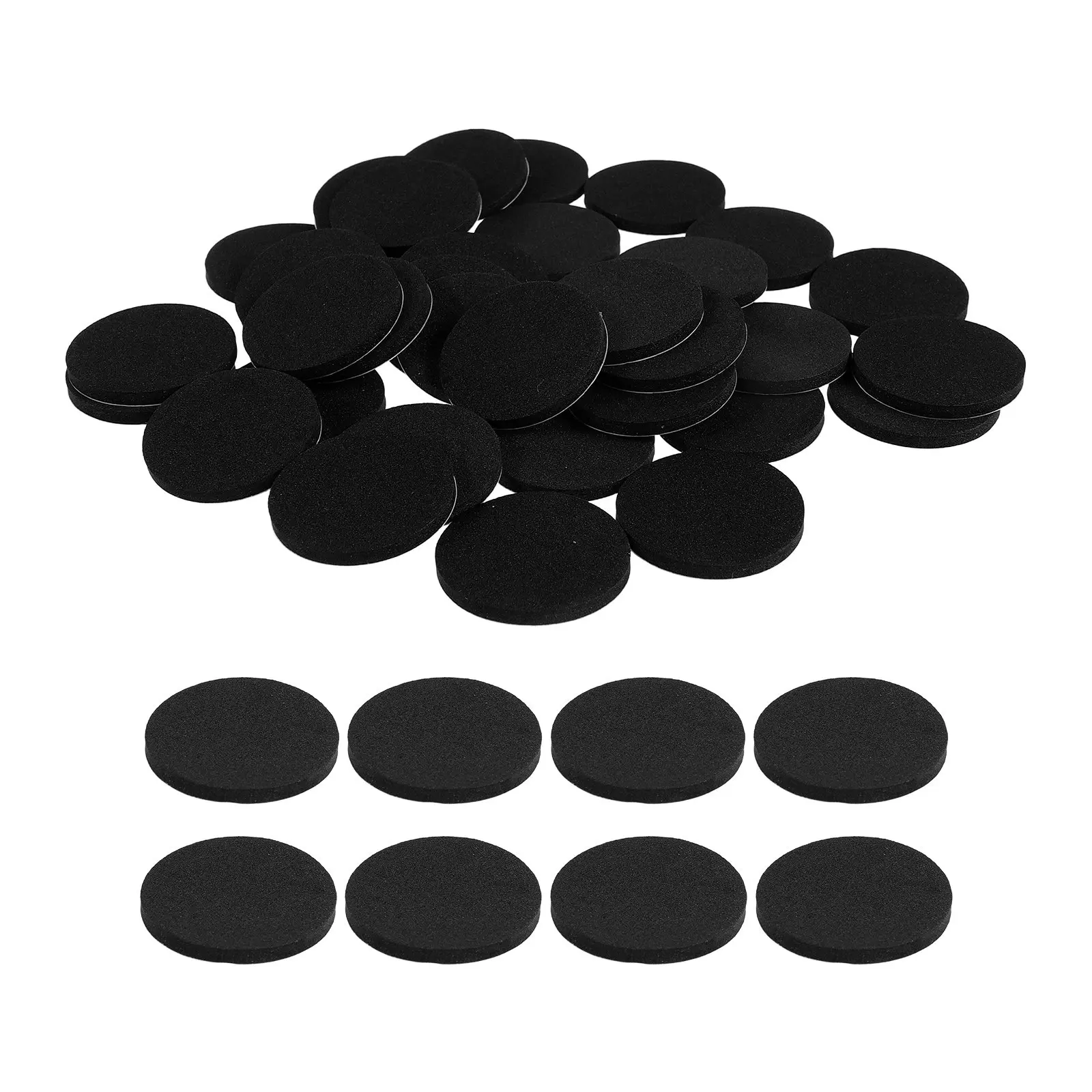 100Pcs Car Door Shock Absorber Spacer 3Mm Thickened 30Mm Round Gasket Anti Rattle Pad Car Doors Insulation Noise Stopper Cushion