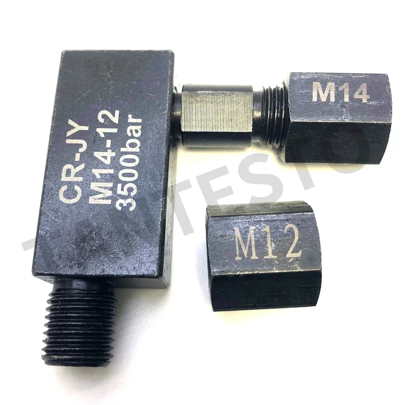 3500bar Oil Pipe Reducer Quick Connector M14-14/12 for EFI Common Rail Injector Oil Pump Inspection and Testing
