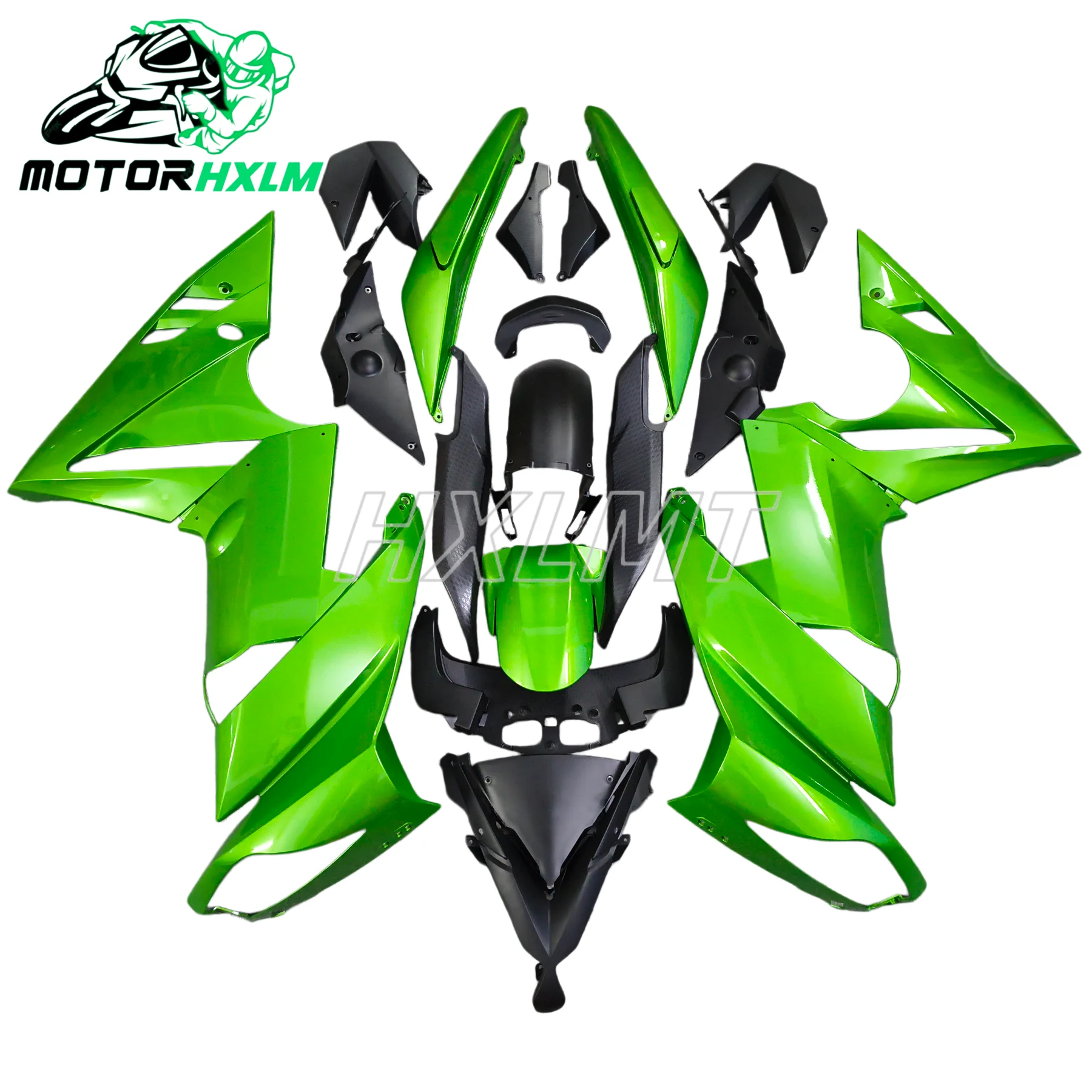 Motorcycle Complete Fairing Kit Fit For Kawasaki Ninja 650 ER-6F ER6F 2009-2011 ABS Injection Body Cover Fairings Set