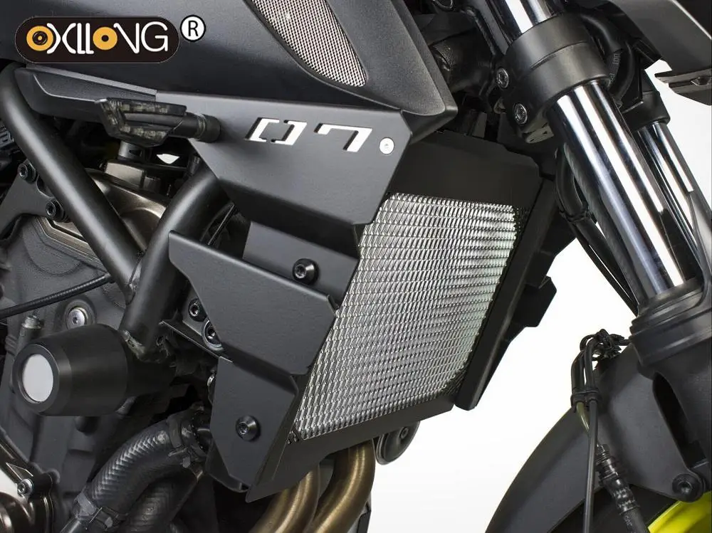 NEW MT07 FZ07 Radiator Cooling Tank Side Guards Covers Protector For YAMAHA MT-07 FZ-07 2018 2019 2020 2021 2022 2023 FZ MT 07