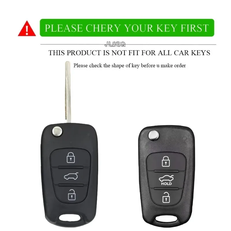 For Hyundai i20 i30 ix20 ix25 ix35 Elantra Accent Car Key Case Cover For KIA Sportage Rio 3 Soul Optima Ceed Pro K5 K2 Pride
