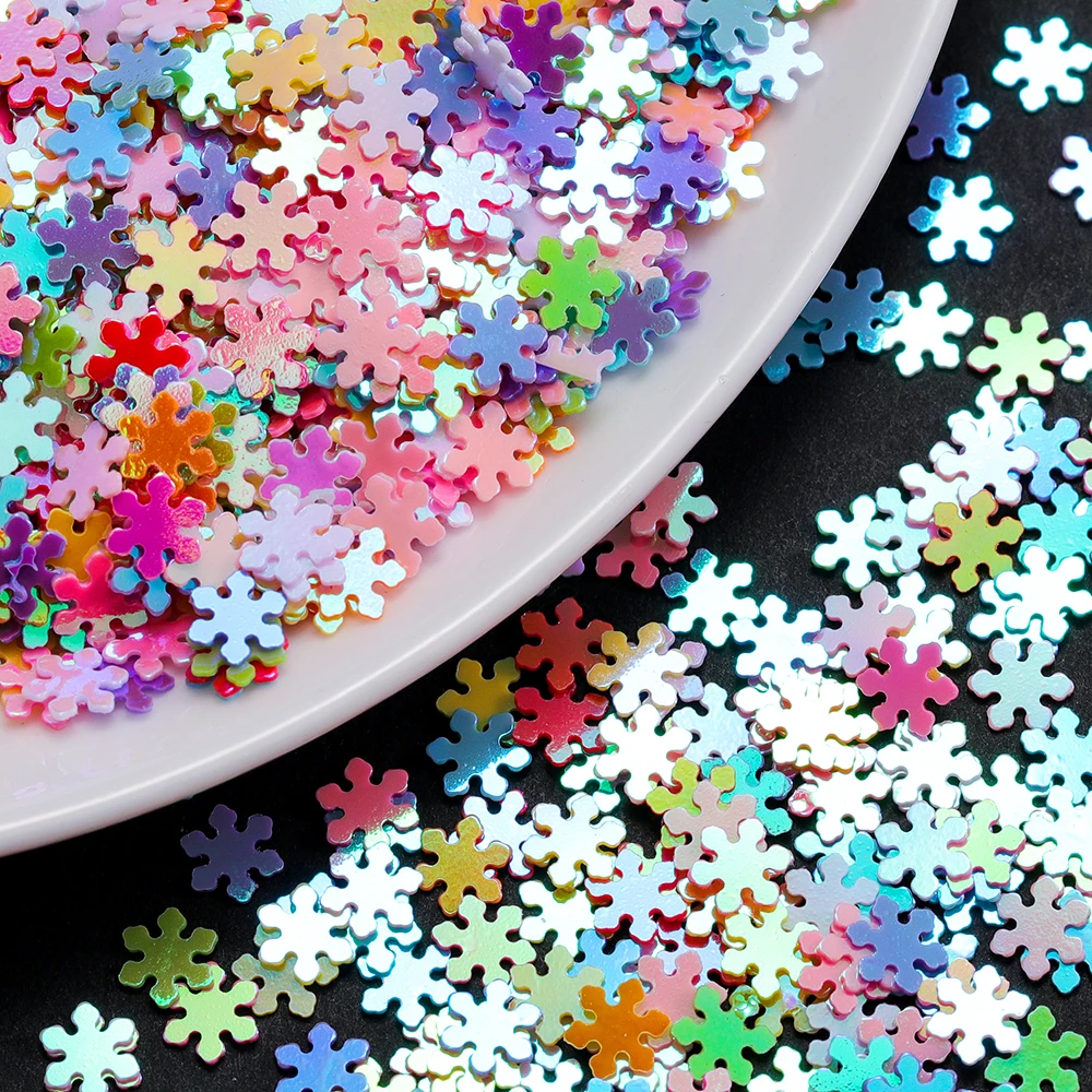 

20g Holographic Resin Filler Snowflake Sequins Glitter Star Epoxy Resin Filling Flakes DIY Earrings Jewelry Making Supplies