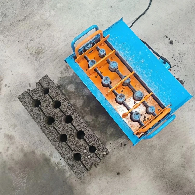 Electric Manual Concrete Block Moulds Making Concrete Maker Wall Block Molds Mini Electric Brick Making Machine