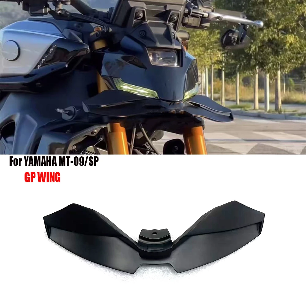 

For YAMAHA MT-09 SP 2024 2025 MT09 Front Spoiler Winglet Aerodynamic Wing Lower Headlight Cover Fairing Wind Guard MT-09