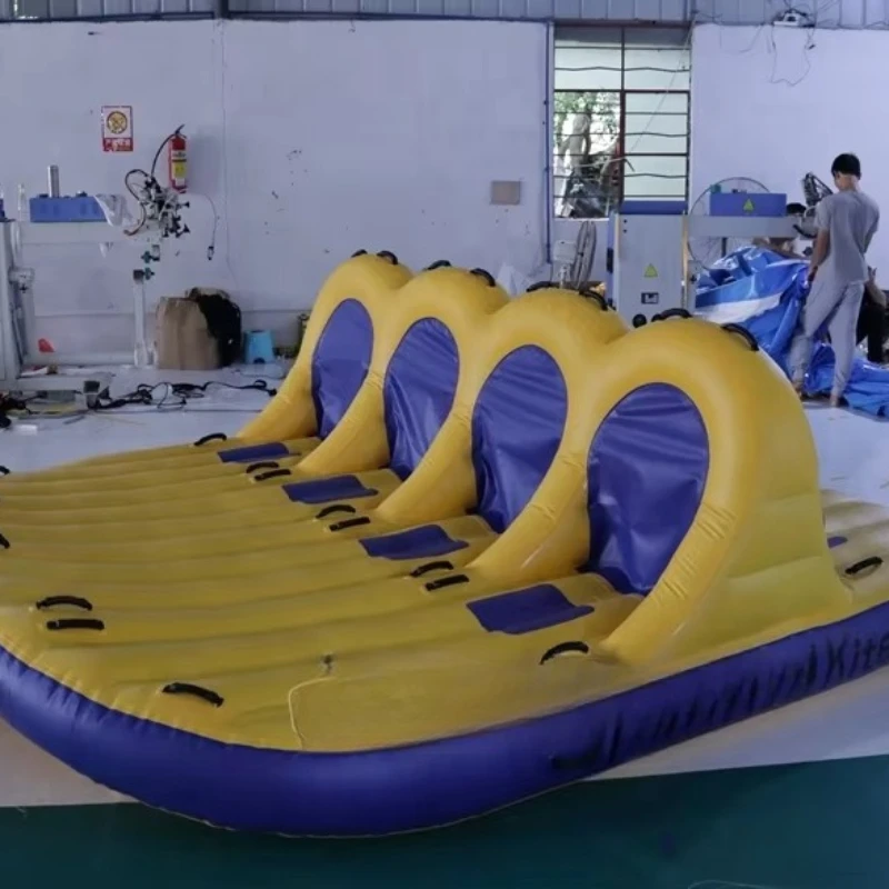 Water Towable Sports 8 Persons Inflate Bandwagon Boat Adults Water Ski Boat Inflate Towable Sofa