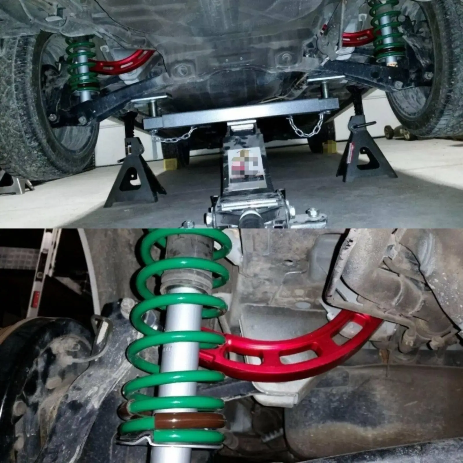 Rear Adjustable Suspension Arm Aluminum Alignment Camber Controller Chassis Upgrade for Mitsubishi Lancer 02 17