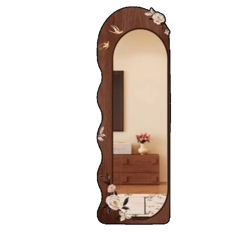 *Irregular Mirrors Full Body Bedroom Luxury Wide Modern Floor Mirrors Full Body Living Room Espelho De Quarto Furniture Home