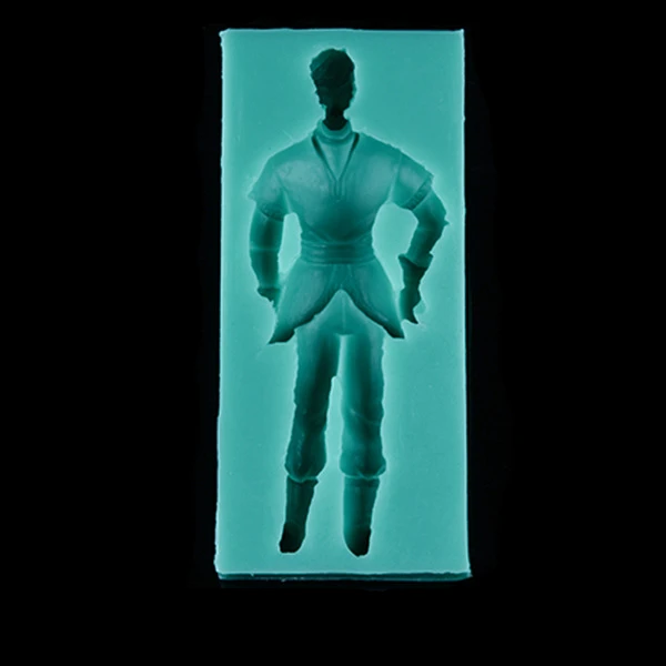 New 3D Man Silicone Mold Ice Fondant Cake Chocolate Wedding Party Decorating Kitchen Bakeware Cooking Tools D300