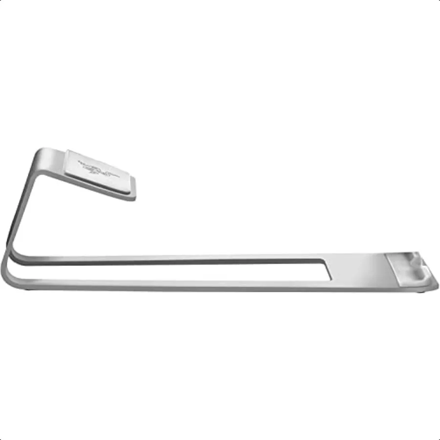 

Laptop Stand: Ergonomic Design Anodized Aluminum Construction Mercury White