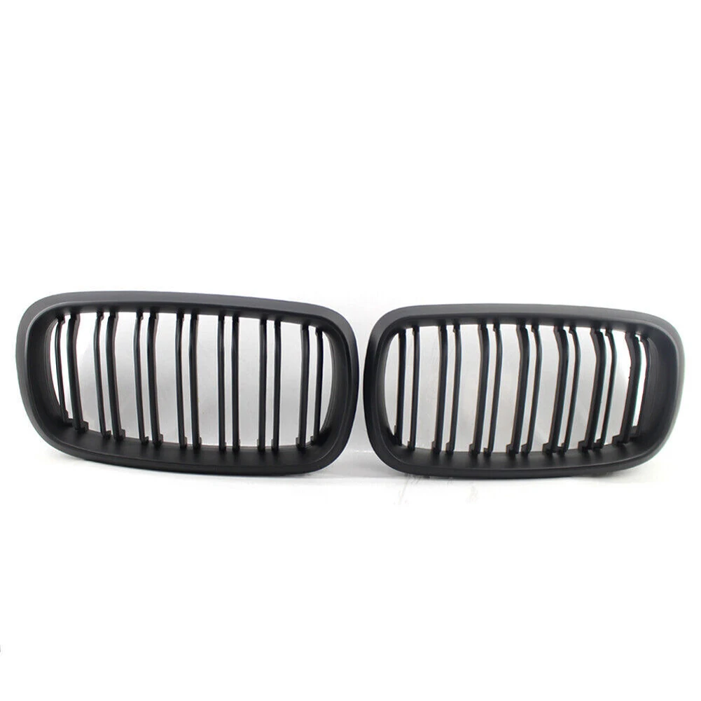 

2pcs Car Grilles Front Bumper Grille Replacement Exterior Styling Decoration Compatible for F15 X5 2014 2015 2016 2017