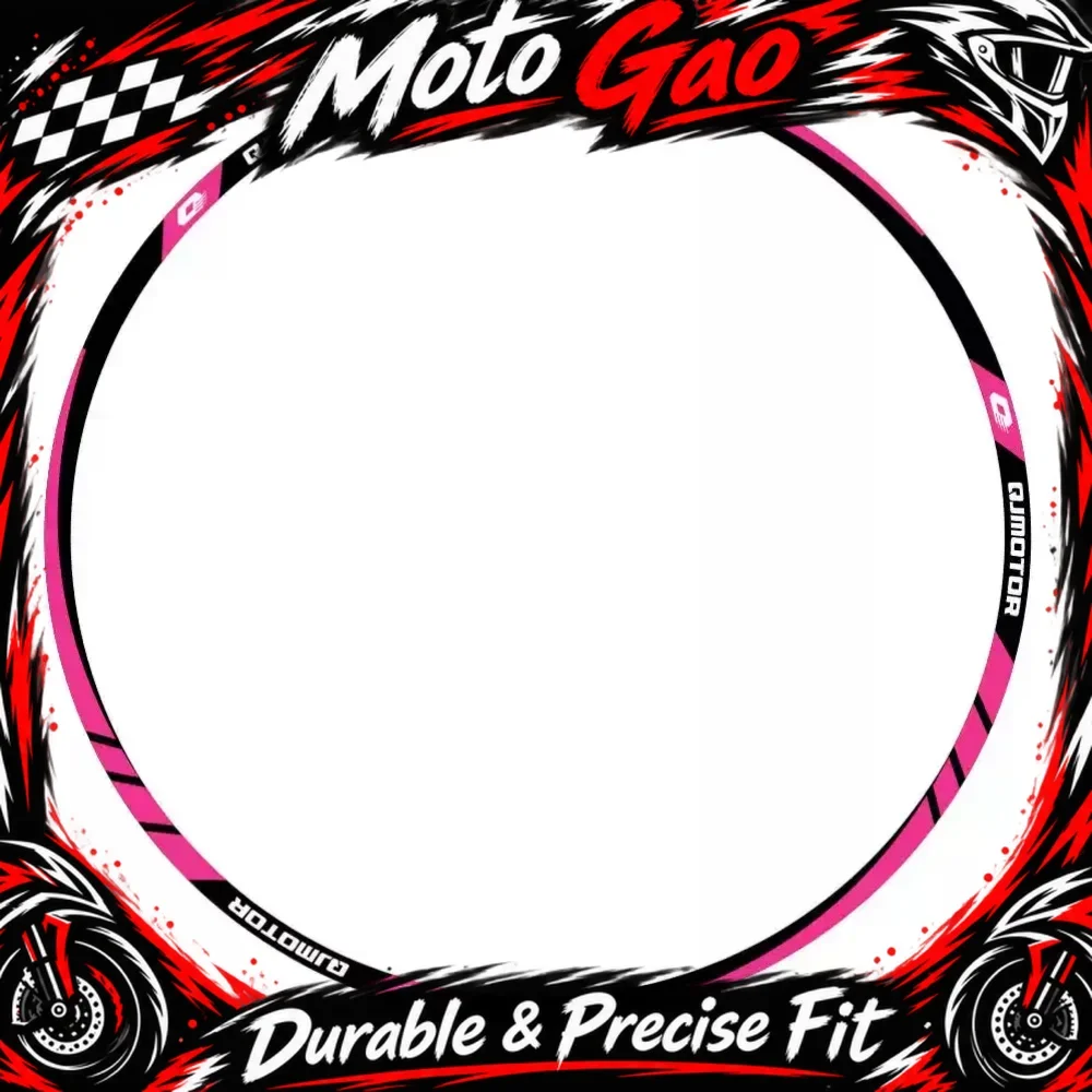 【Precise Fit】FOR QJMOTOR SRK800RR Wheel Wrapping, Modified Wheel Stickers, Decals, and Accessories