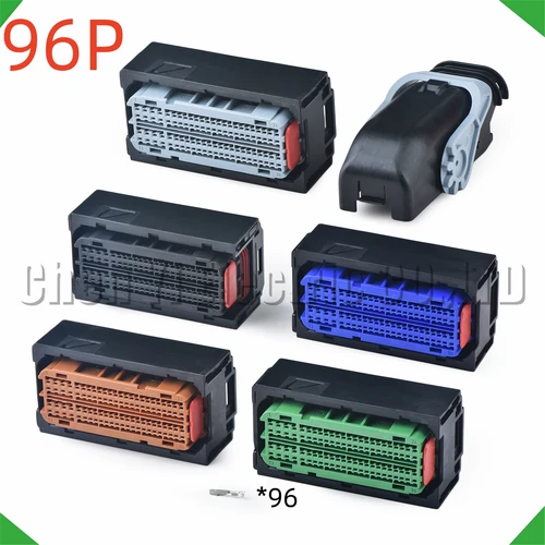 Conectores automotrices de 96 pines, placa de ordenador, enchufe de arnés de cables 13964572 13964573 15494598 13964569 15494614 para Cummins C15