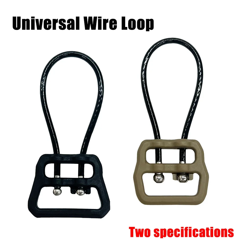 Tactical Wire Loop U Loop Sling Hooks Connection Gear Universal Buckle Adapte 1