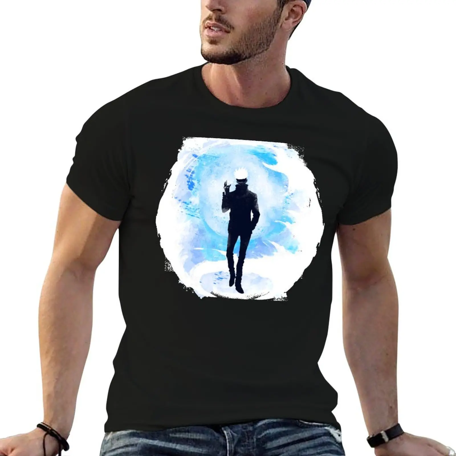 

cotton funny for man T-Shirt tshirt graphic Limitless t 100% shirts