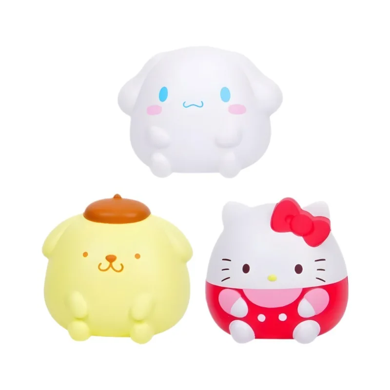 Hello Kitty Sanrio Decompression Toys Cinnamoroll Kuromi Stress Relief Toys Kawaii MelodyAnime Cartoon Children\'s Hand Pinch Toy