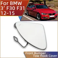 High Quality Towing Hook Eye Cover Cap For BMW 320 328 330 335 F30 F31 2012 2013 2014 2015 Front Bumper Tow Trailer Lid Painted