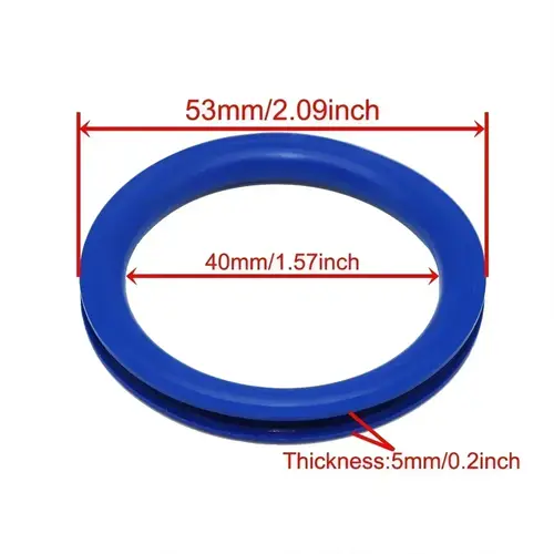 2x Gas Cap Fuel Seal Tank Cover Neck Repair Kit O-ring Gasket Washer V-Shape for BMW 3 Series 325d E90/E91/E93/F31/F34 2006-2018 - Image 2