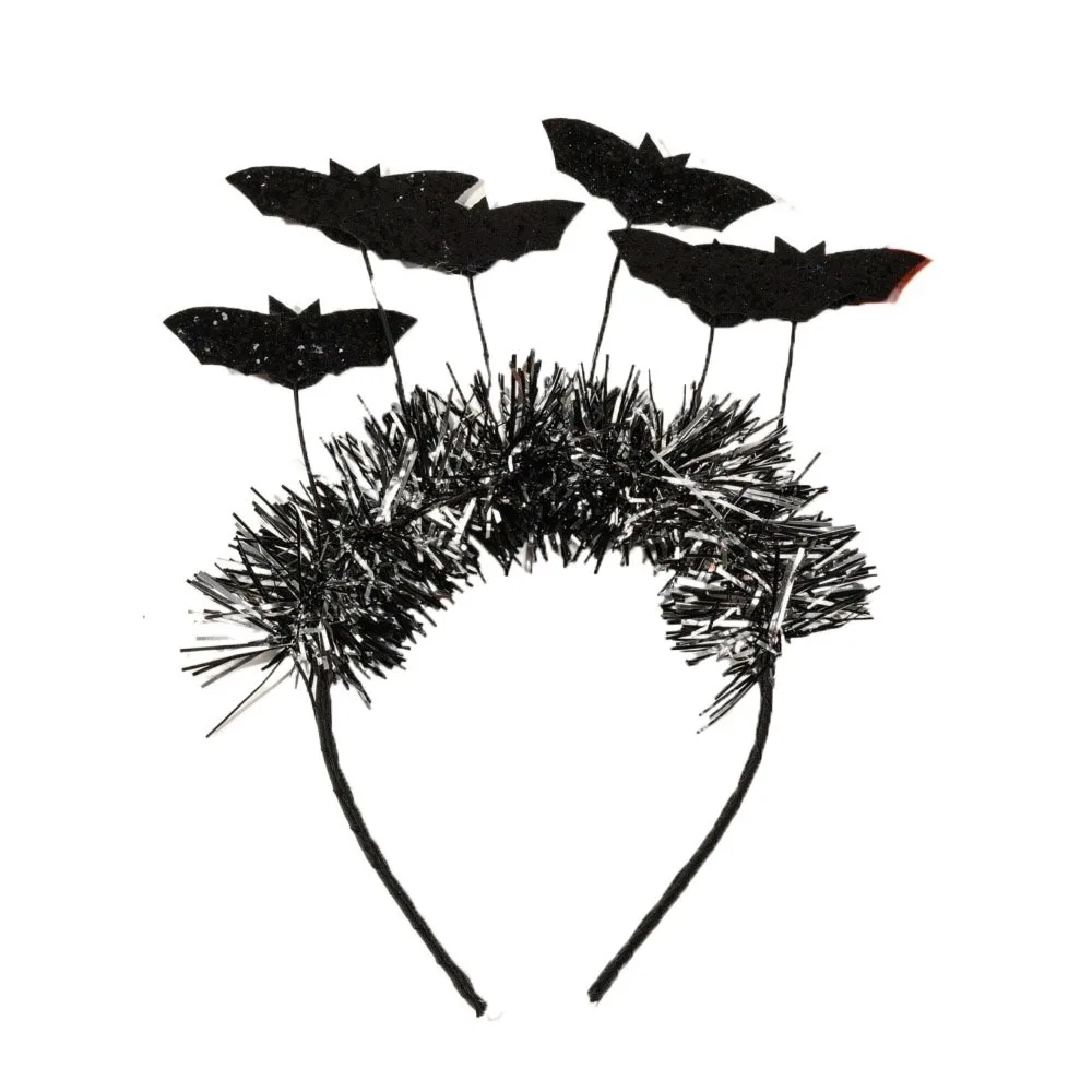 

Headdress Bat Halloween Hair Hoop Ghost Pumpkin Spider Headband Mesh Plastic Festival Hair Accessories Masquerade Party