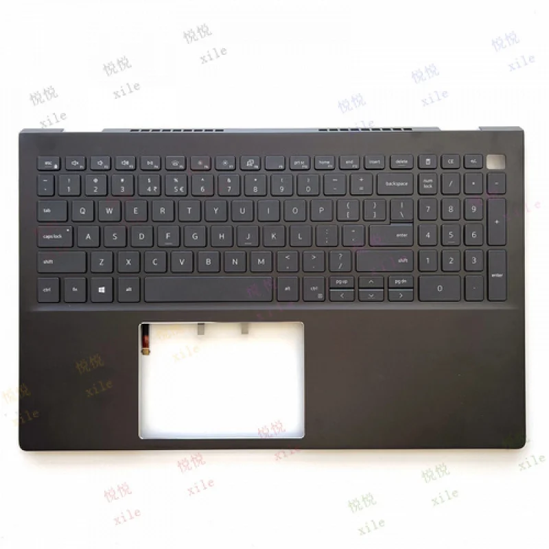 

L+ New For Dell Vostro V5501 V5502 Palmrest Upper Case US Backlit Keyboard 0W7PK2