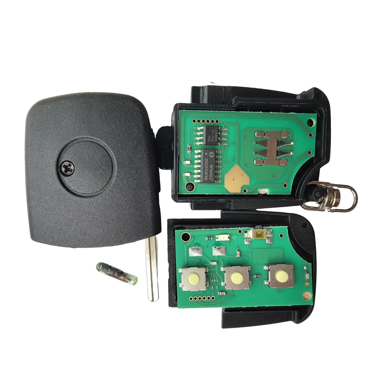 4D0837231/A/K/N 8Z0837231D 433Mhz 3 boutons ID48 puce porte-clés voiture clé à distance pour Audi A3 A4 A6 A8 TT RS4 Quattro 1994-2004