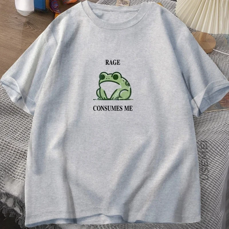 Nova camiseta feminina plus size impressa casual solta moda manga curta camiseta, macio confortável e respirável, esportes ao ar livre