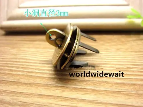 DIY 수동 가방 케이스 상자 하드웨어 피팅 타원형 잠금 캐치 걸쇠, 2 개