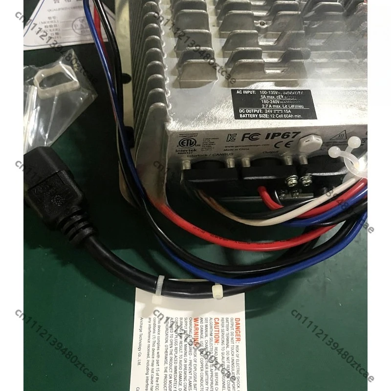 GPCC1524 24V15A Intelligent Battery Charger Small Electric Scissor Lift On-board Charging Replacement Spare Parts