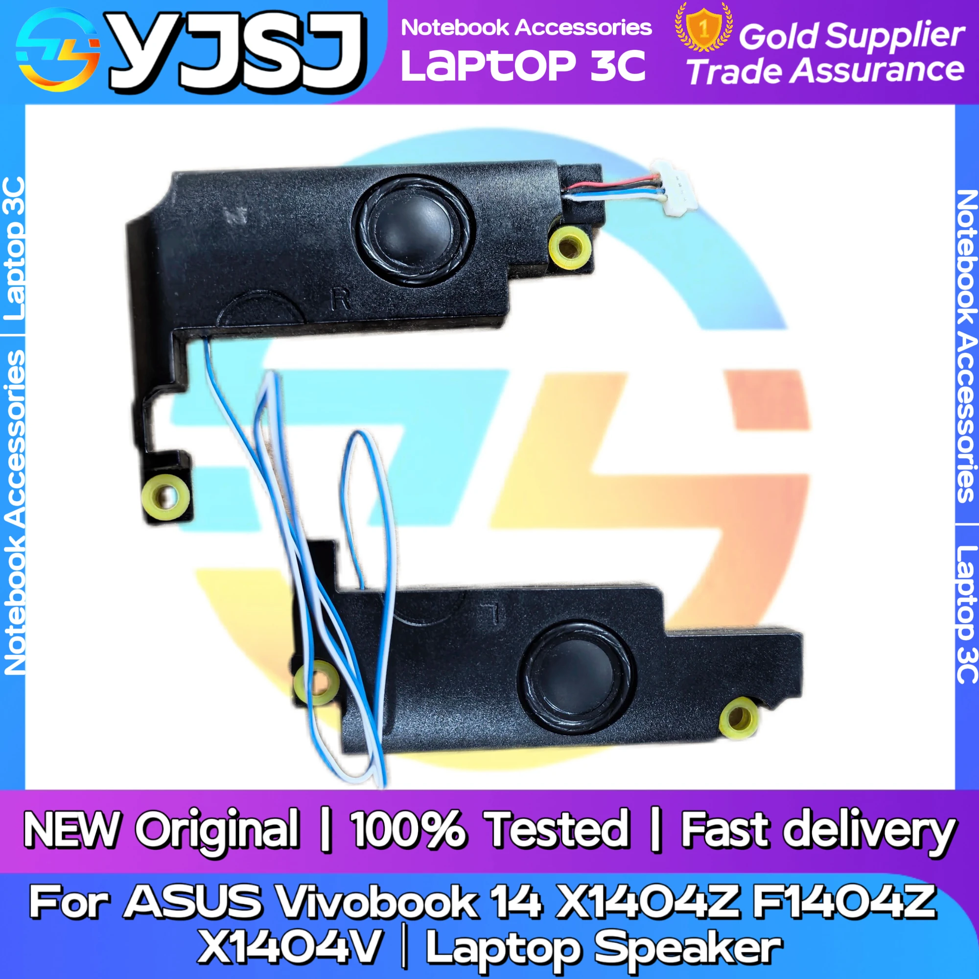 

Новый оригинальный аудиодинамик для ноутбука ASUS Vivobook 14X1404Z F1404Z X1404V, встроенный левый и правый динамик