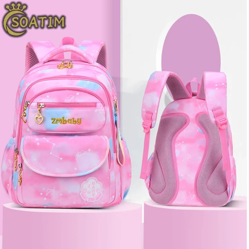 Children School Bags Girls Kids Book Bag Primary Orthopedic School Backpack Princess Backpack Schoolbag Kids Mochila Infantil