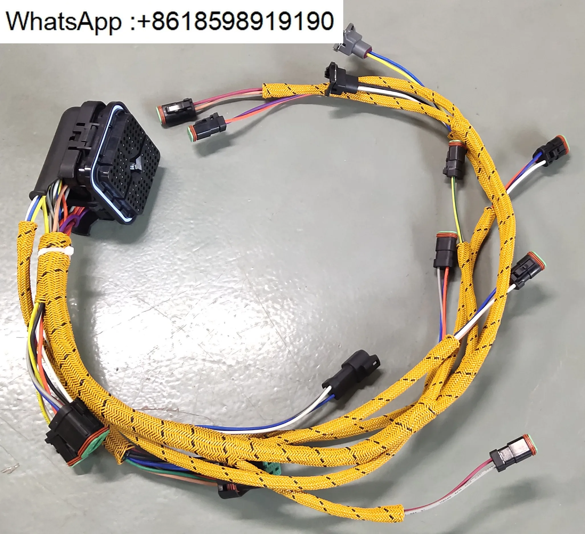 Carter 330D/336D C9 EFI engine wiring harness old 235-8202 2358202