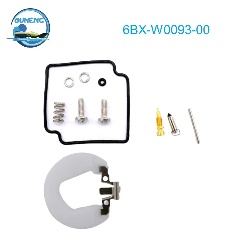 

OUNENG Brand NEW Carburetor Repair Kit 6BX-W0093-00 Yama-ha 4Stroke 4HP 6HP F4LMHA F4SMHA F6LMHA F6SMHA Outboard Motor 6BX-W0093