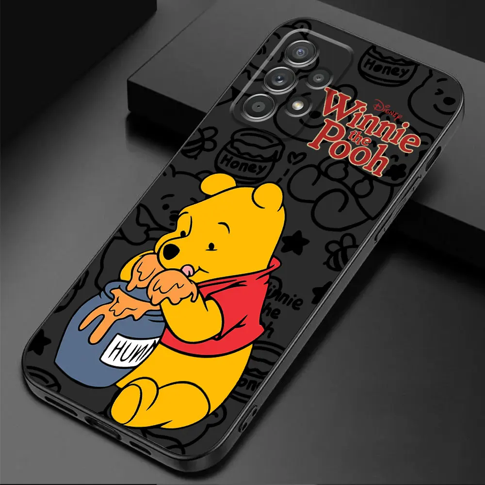 Disney Winnie phone Case for Samsung A13 A14 A15 A22 A23 A32 A51 A52 A71 A72 4G 5G A24 4G A25 A33 A34 A35 A42 A52s A55 A73 5G