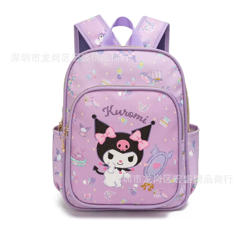 Sanrio Cartoon Hello Kitty plecak śliczny niebieski Cinnamoroll lekki plecak dla dzieci Kuromi przedszkole Kawaii tornistry